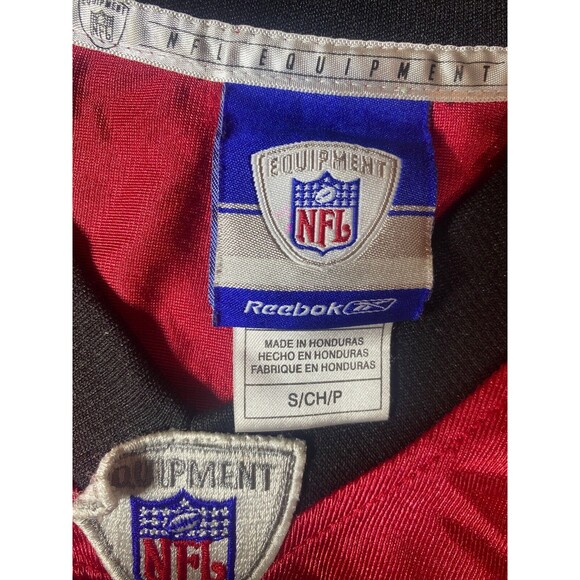 Tampa Bay Buccaneers #5 Josh Freeman NFL Red Reebok Onfield Screen Jersey Mens S - Picture 4 of 9